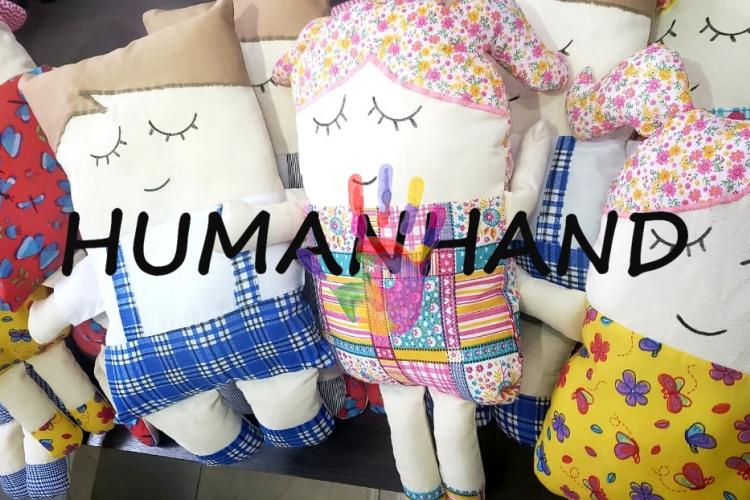 Bonecas de pano Human Hand Children